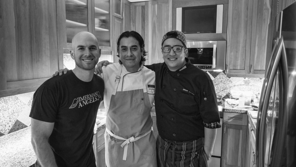Chef Carlos Gaytan, Ramon Nayar and Jonny Imerman